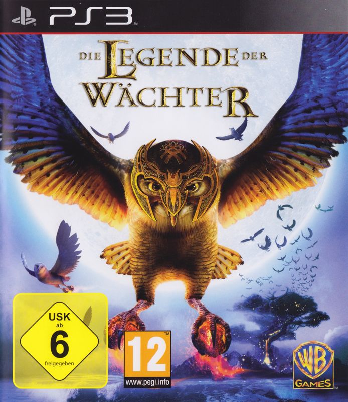 Legend of the Guardians: The Owls of Ga'Hoole box art for Playstation 3